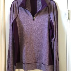 Westbound Purple Athletic/Track Pullover